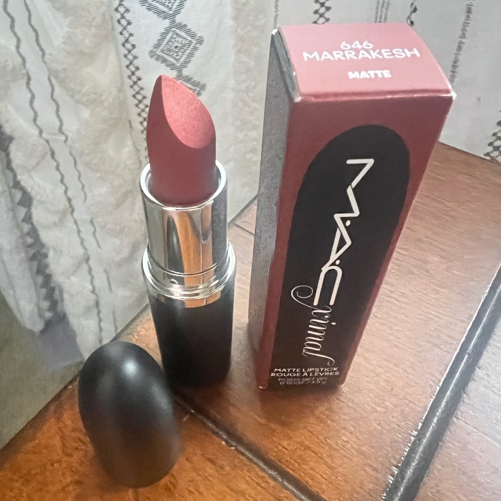 NIB MAC ximal matte lipstick..Marrakesh